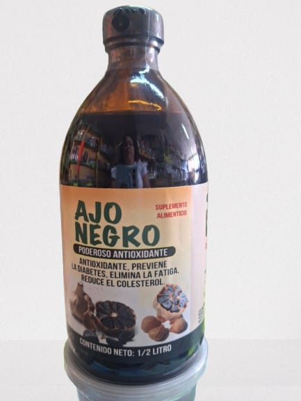 AJO NEGRO 500ML VIDRIO