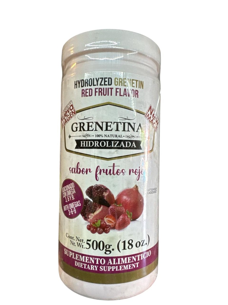 GRENETINA 500 GRS FRUTOS ROJOS
