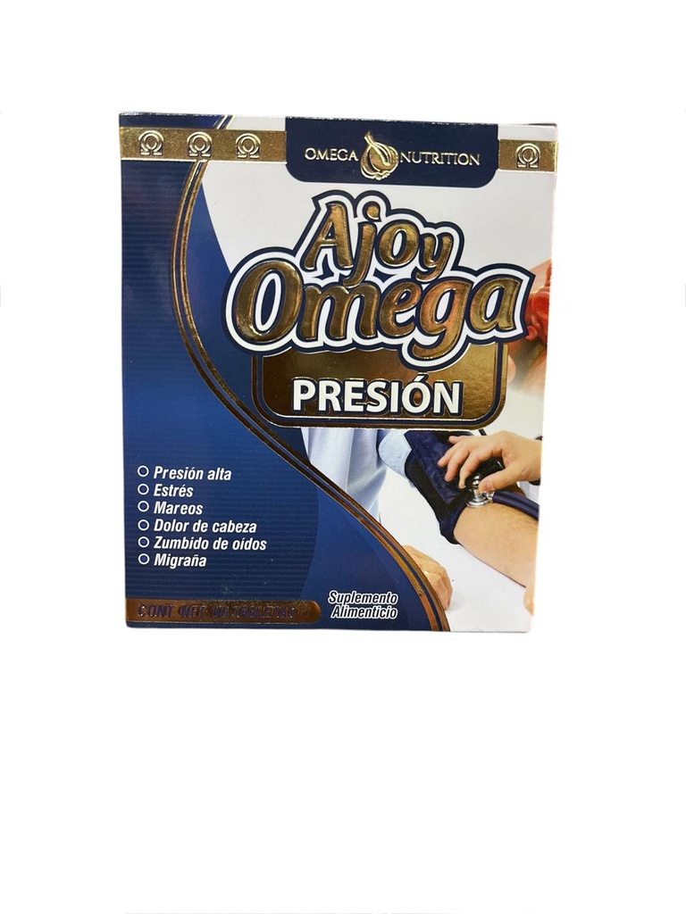 AJO Y OMEGA PRESION 60 TABS