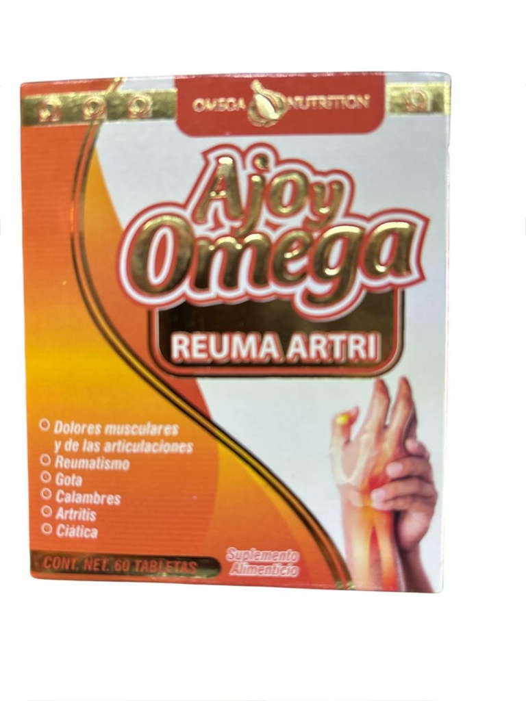 AJO Y OMEGA REUMA ARTRI 60 TABS
