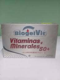 VITAMINAS Y MINERALES 50+ C/ 30 CAP ZAYA