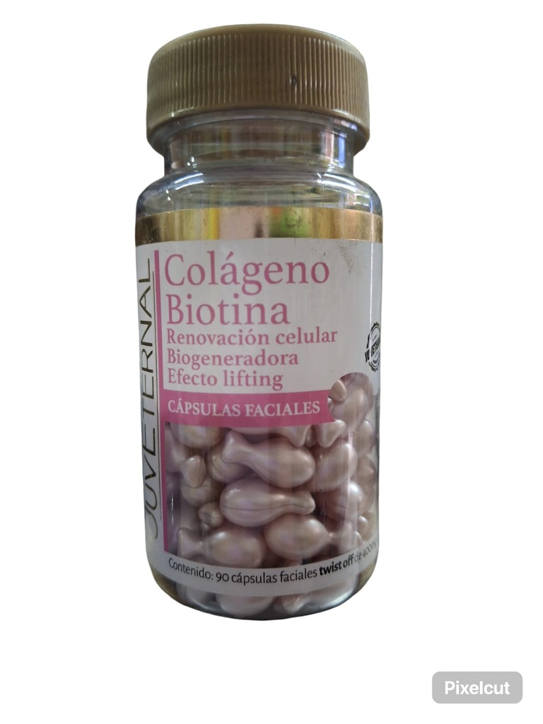 COLAGENO BIOTINA 90 CAPS  JUVETERNAL
