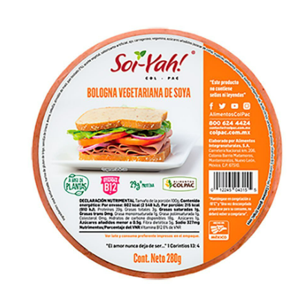 [1224504375] BOLONNA  VEGETARIANA JAMON 500 GRS