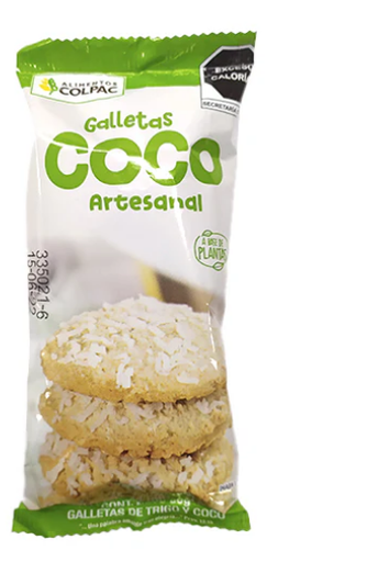 [012245055141] GALLETAS DE COCO  80 G ALINSA