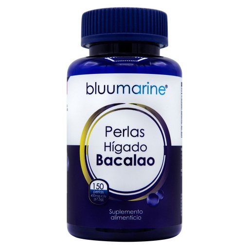 [7501055405213] PERLAS HIGADO BACALAO C/150 ANAHUAC