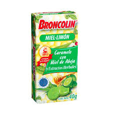 [714706901607] BRONCOLIN CARAM. 40 GRS MIEL Y LIMON