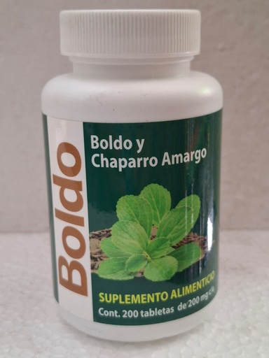[7501853807417] BOLDO 200 TAB MEXICA CHAPARRO