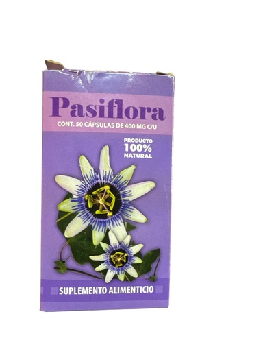 [7262917364412] PASIFLORA 50 CAP MEXICA
