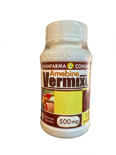[7502221762468] VERMIXOL C/60 CAP. COHONASA AMEBINE