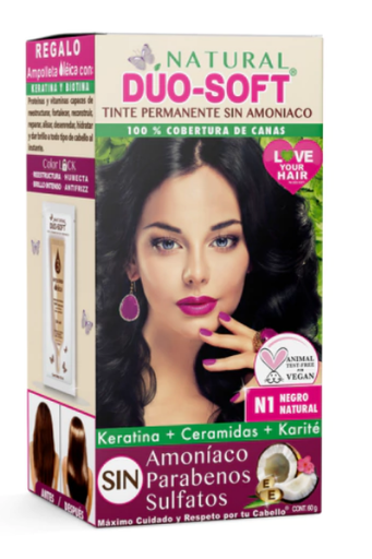 [806802644578] DUO SOFT TINTE NEGRO NATURAL  N1