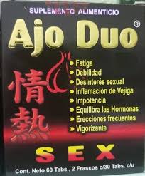 [770229190188] AJO DUO SEX 60 TAB 2 FCOS