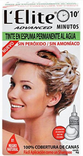 [7501122302018] TINTE ELITE ESPUMA NEGRO NATURAL MUJER