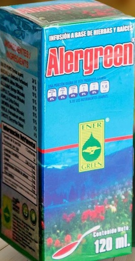 [619114550631] ALERGREEN 120 ML. GREEN