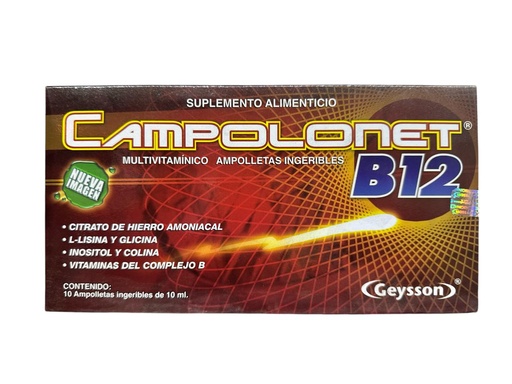 [7564653129783] CAMPOLONET B12 C/10 AMP GEYSSON