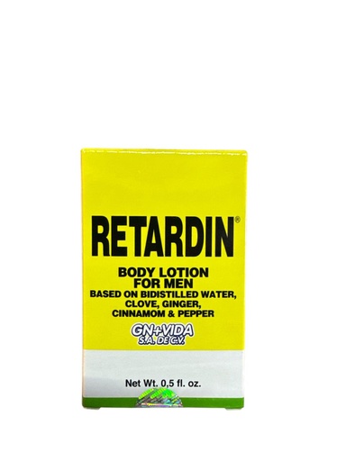 [7502217901192] RETARDIN BODY LOTION 15 ML MEN GN+VIDA