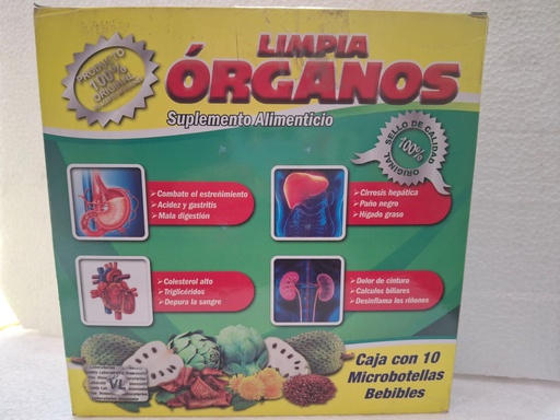 [7504591583766] INGERIBLE LIMPIA ORGANOS NUM.0