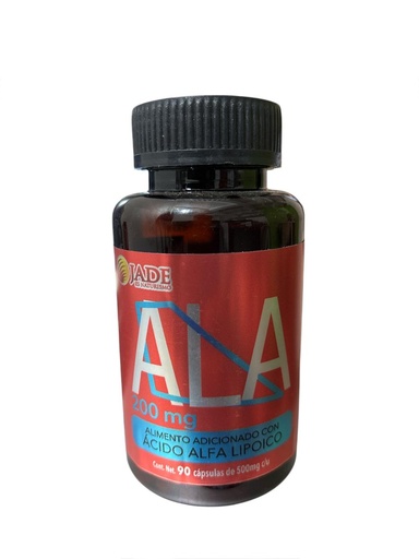 [7501405390244] ACIDO ALFA LIPOICO C/90 CAPS JADE ALA