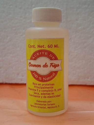 [GEN-1009]  ACEITE GERMEN DE  TRIGO 60ML  SORIANO