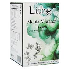 [7501055402359] LITHE MENTA VIBRANTE TE MENTA 25 SOBRES