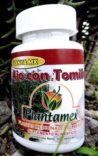 [GEN-1071] AJO CON TOMILLO C/50 CAP. PLANTAMEX