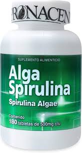 [7503000513806] ALGA SPIRULINA C/180 TAB ORGANICA
