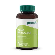 [7501062914210] ALGA SPIRULINA C/90 CAP PRONAT