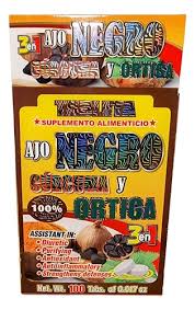 [7502020001546] AJO NEGRO CURCUMA Y ORTIGA 100 TAB TECNU