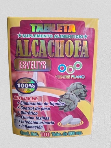 [7502020001898] ALCACHOFA CON 100 TAB TECNU 60