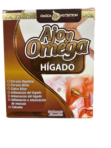 [3166557819488] AJO Y OMEGA HIGADO 60 TABS