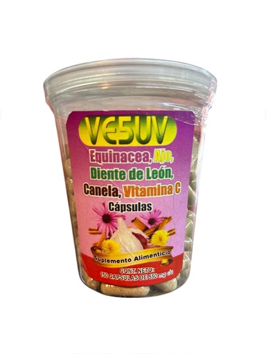 [750349757702] EQUINACEA,AJO,DIENTE DE LEON VIT C  150 CAP VE5UV